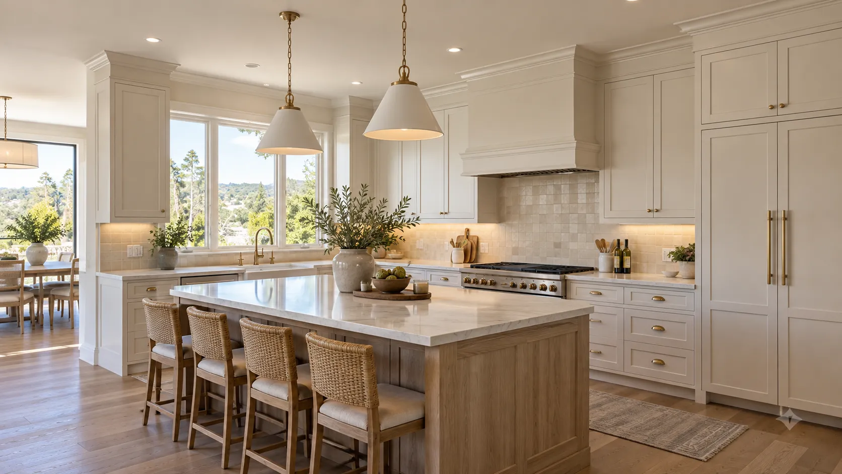 Finished Kitchen Cabinet Crown Moulding