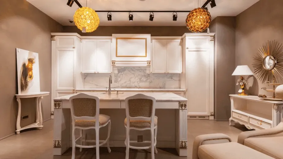 Elegant Halloween Kitchen Decoration