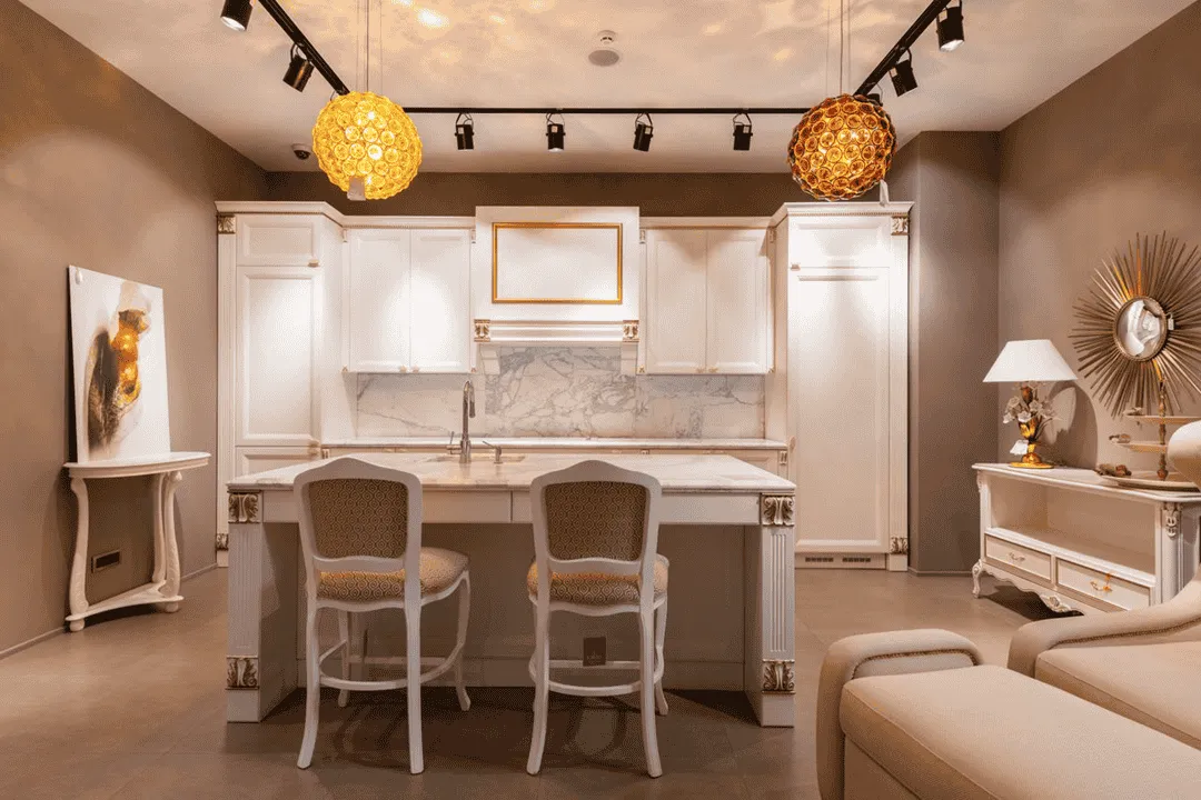 Elegant Halloween Kitchen Decoration